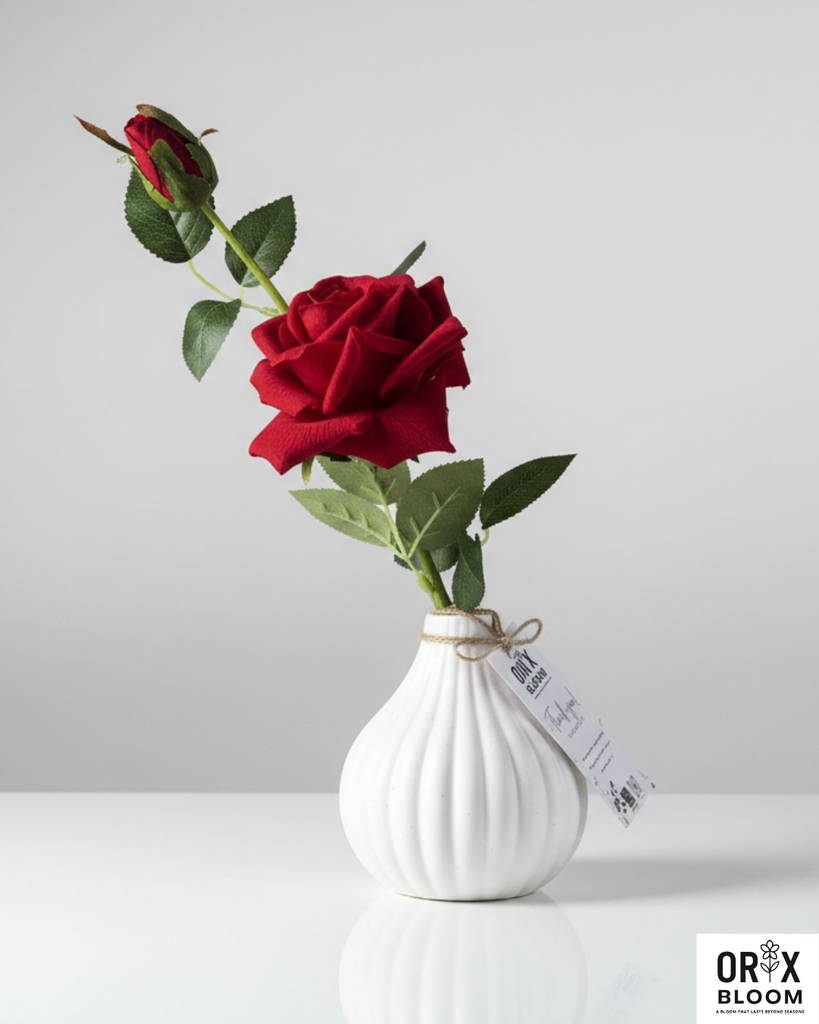 Rosette Charm Vase