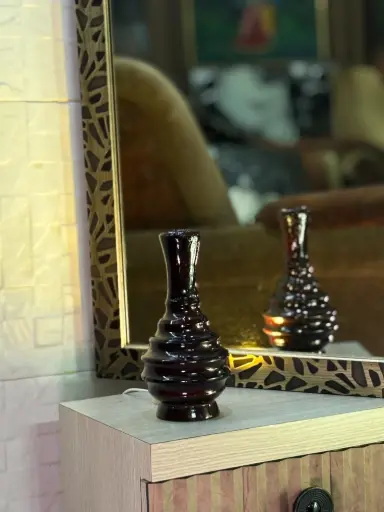 Walnut Vase